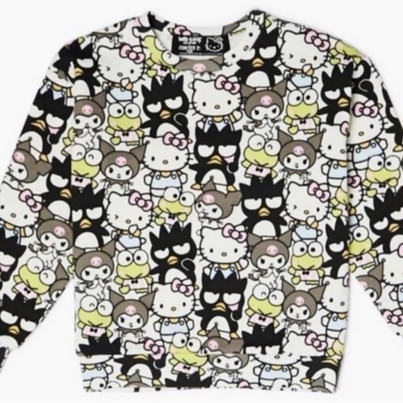 Hello Kitty Kids Graphic Sweatshirt Multicolor - Picture 1 of 6